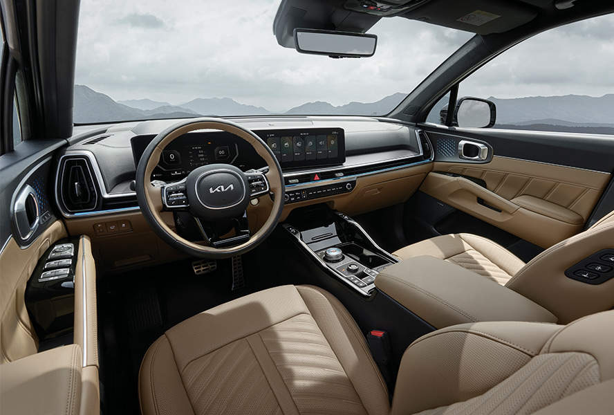 쏘렌토 내장 이미지